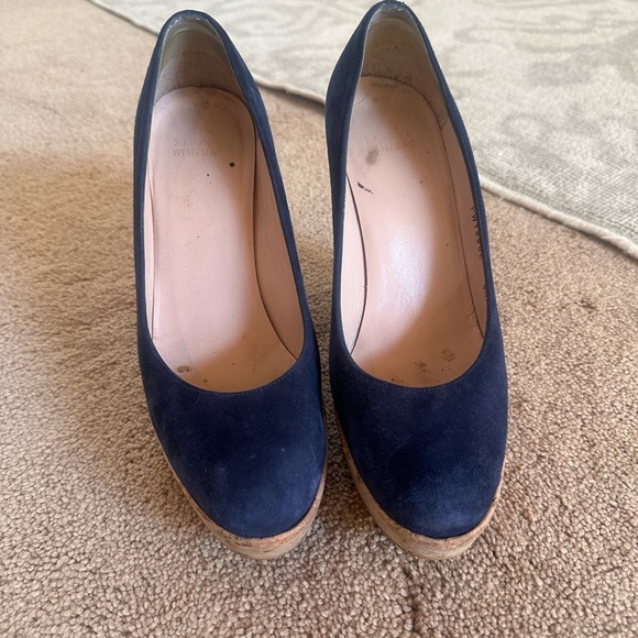 Stuart Weitzman corkswoon wedges - Picture 3 of 6